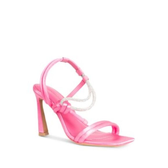 JONATHAN SIMKHAI Womens Pink Cassie Toe Stiletto Slip On Slingback Sandal 36